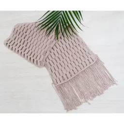 Cocobee Beige Cotton Table Runner - Set of 1-27