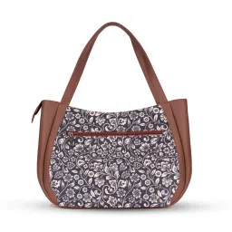 ZOUK Flomotif Black Printed Luna Shoulder Bag image 4