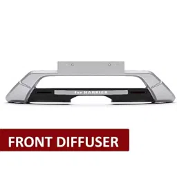 Auto Pearl Bumper Diffuser Reflector ABS Front & Rear Compatible For Tata Harrier, Diffuser_Harrier_Combo image 5