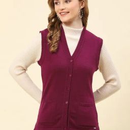 Monte Carlo Wine Wool Cardigan-image-43