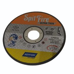 Norton Spit Fire Steel Inox Ultra Thin Wheel 125 mm Dia, LT0533-picture-0