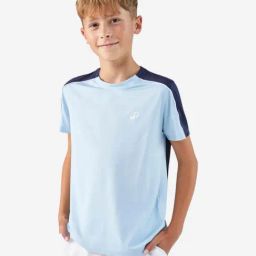 Artengo By Decathlon Boys Blue Tennis Crew-Neck T-Shirt-image-92
