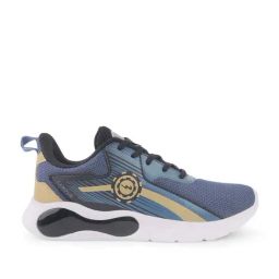 Campus Kids BRILL JR Blue & Yellow Training Shoes-image-90