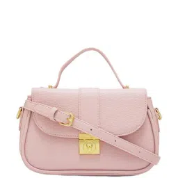 Globus Nude Textured Medium Sling Handbag-image-34