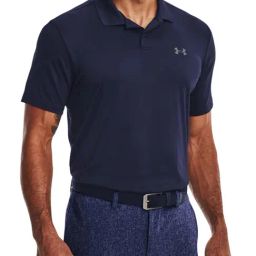 Under Armour Blue Regular Fit Sports Polo-image-68
