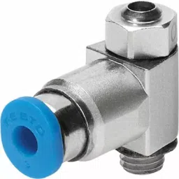 Festo Manual Flow Control Pneumatic Control Valve GRLO Series, Metric M5, M5, GRLO-M5-QS-4-LF-C-picture-26