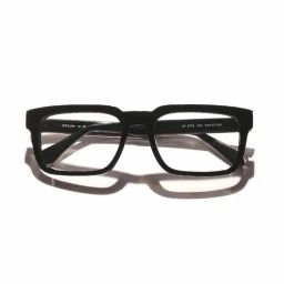 Opium Lightweight Stylish Black Rectangular Optical Frames for Men image 5
