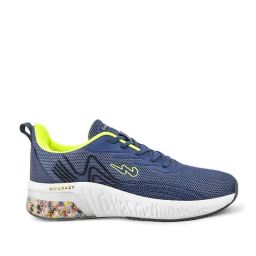 Campus Kids Navy & Green Running Shoes-image-28