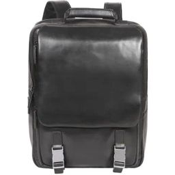 Hidesign Rock Star 20 Hard Rock 03 Calf Black Leather Solid Laptop Backpack-39