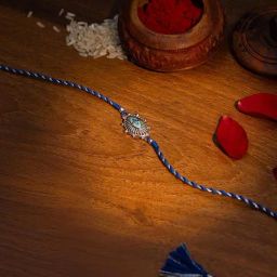 Shaya 925 Silver Rakhi Flexible for Men-image-101