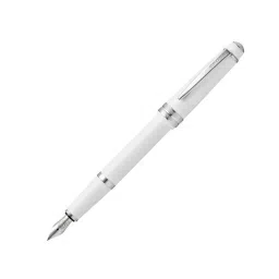Cross BAILEY Chrome Plated Light White Fountain Pen (Black), AT0746-2MS-image-96