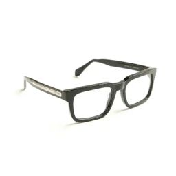 Opium Lightweight Stylish Black Rectangular Optical Frames for Men-picture-12