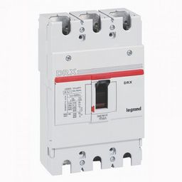 Legrand DRX 630 3 Pole 400A MCCB with Thermal Magnetic Protection Unit 6676 51-19