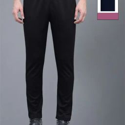 Force NXT Black & Blue Regular Fit Sports Trackpants - Pack Of 2-image-76