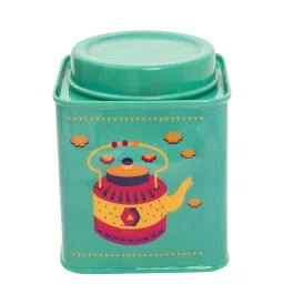 Chumbak Chai Time Green Storage Container - Set of 1 image 1
