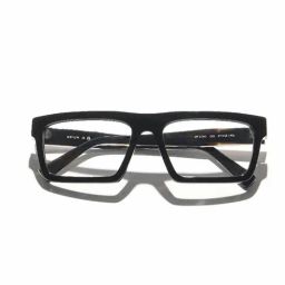 Opium Lightweight Stylish Black Rectangular Optical Frames for Men image 5