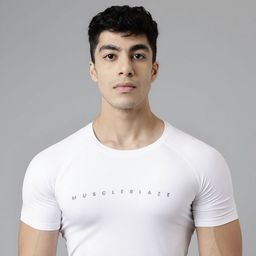 MuscleBlaze Men Pockets Compression T-shirt-image-79