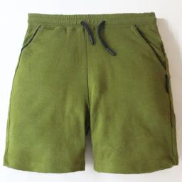 Cherry Crumble By Nitt Hyman Kids Avocado Green Regular Fit Shorts-image-84