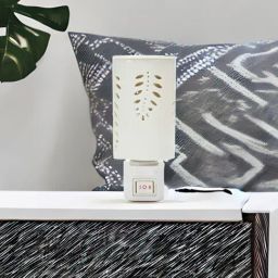 @home White Porcelain Cylindric Electric Plugin Diffuser-image-60