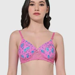 FIMS Pink Printed Bra-image-20
