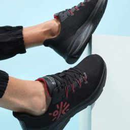 Cultsport Men's Firebird Black Running Shoes-image-6