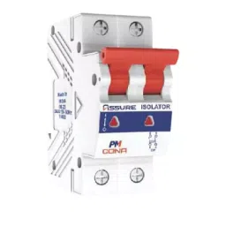Cona Nssure Isolator MCB 40A Double Pole 10 kA Breaking Capacity, 24240-9