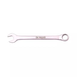 De Neers Combination Ring & Open End Spanner Elliptical Pattern 10 mm to 18 mm, 7M STUBBY (Set of 7 Pcs)-30