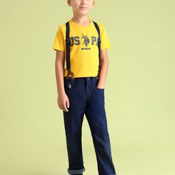 U.S. Polo Assn. Kids Boys Skinny Fit Stretchable Jeans-picture-30