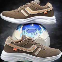 Asian Men's Brown Running Shoes-44