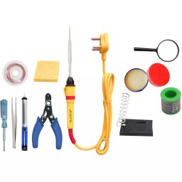 PLANTUM Combo Type 11 Beginner Pack Soldering Iron Kit 25 W Simple (Flat Tip)-34