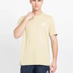 Adidas Beige Regular Fit Sports T-Shirt-picture-38