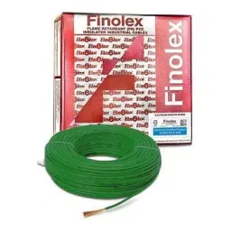 Finolex Silver 1.5 Sq.mm 1 Core Flame Retardant (FR) Industrial Cable Green (90 m)-image-8