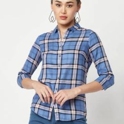 Crimsoune Club Blue Check Shirt-picture-11