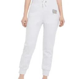 Miss Chase Grey Relaxed Fit Cotton Joggers-image-12