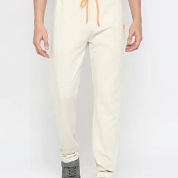 UnderJeans by Spykar White Regular Fit Trackpants-image-29