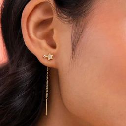 Shaya 92.5 Sterling Silver Celestial Sweetheart Earrings for Women-image-31
