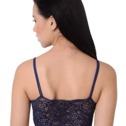 Da Intimo Navy Padded Non-Wired Bralette-image-52