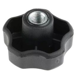 RS PRO Black Multiple Lobes Clamping Knob M10 Threaded Through Hole, 7027620-image-96