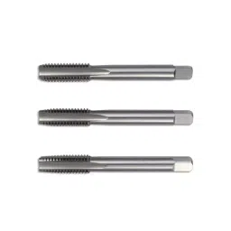 Dolphin HSS Straight Flute Short Hand Tap, Dia 5 mm, Pitch 0.8 mm (Set of 3)-44