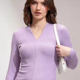 Basics By Tokyo Talkies Ribbed Fitted Cotton Top-picture-12