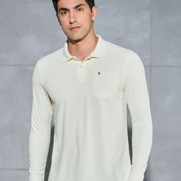 Technosport Men Polo Collar Antimicrobial Slim Fit T-shirt-picture-1