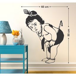 Wallstick Baby Krishna wall sticker Vinyl-image-6