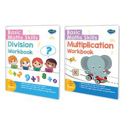 sawan Basic Maths Skills Workbook | Set Of 2 Books | Multiplication Division | Sum And Quotient Explorers: Math Workbook Bundle - English image 2