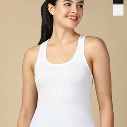 Lux Cozi Pack Of 3 Combed Cotton Camisoles-image-60