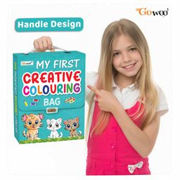 gowoo My first Creative colouring and learning Activity bags : Colouring bag for young learners, Learning activity kit, Fun educational activities, Colorful adventures | Pack of 2 learning bags image 4