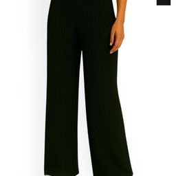 Fabflee Women Pack Of 2 Striped Comfort Straight Fit Trousers-picture-31