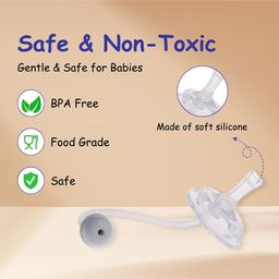 Adore Gravity- The Regular Neck Silicon Straw with Gravity Ball- Pack of 1 image 5