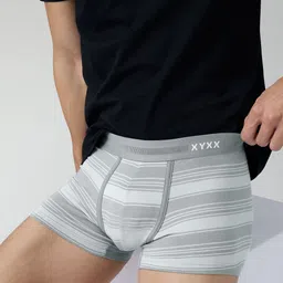 XYXX Striped Cotton Anti-Rroll Streax Trunk XYTRNK142-picture-11