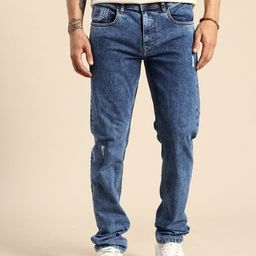 Being Human Men Slim Fit Heavy Fade Stretchable Jeans-image-72