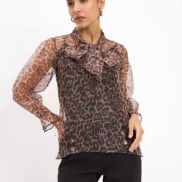 SALT Attire Multicolored Animal Printed Top-picture-11